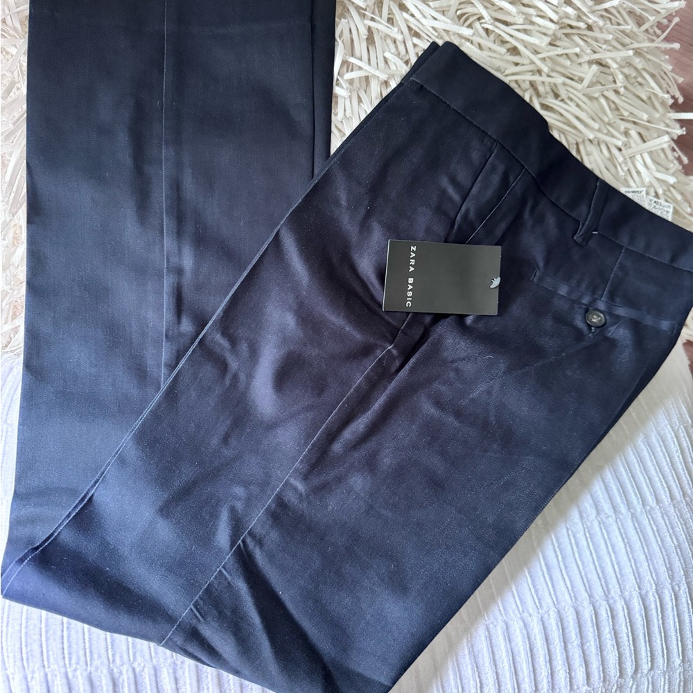 Navy  blue pant , cotton material, size 40 /8